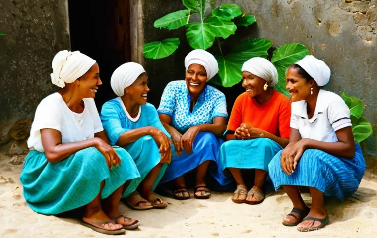 카보베르데 바투케 전통 춤 - Prompt 1: "Ancestral Rhythms: The Batukadeiras Circle"** 카보베르데 바투케 전통 춤 - Prompt 1: "Ancestral Rhythms: The Batukadeiras Circle"**